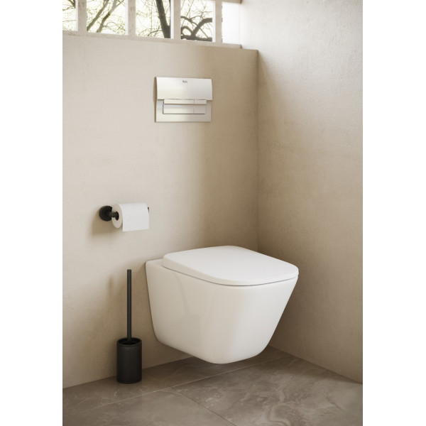 Сиденье для унитаза Roca The Gap 33,7x42,5 с микролифтом белое (Z.RU93.0.768.2)