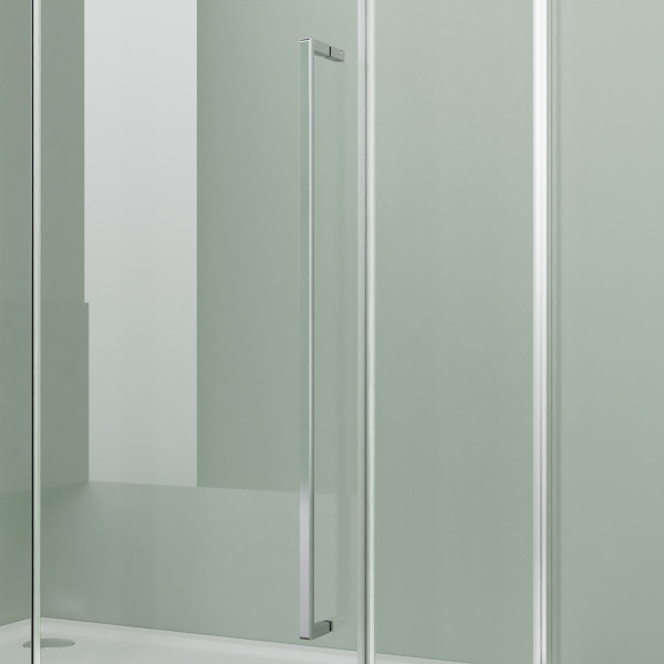 Душевой уголок Azario Male 90x120x195 стекло прозрачное, профиль черный матовый (AZ-J50-12090-MB-CL)