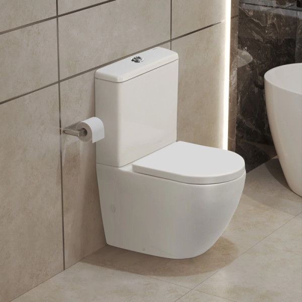 Чаша унитаза P-trap смыв TORNADO (BB2141CP-TOR)