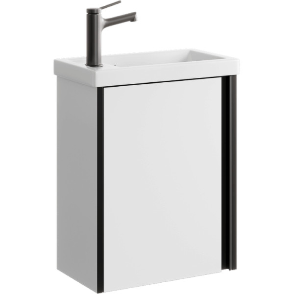 Тумба подвесная Aqwella Urban 455x255x590 белый (URB0145W)