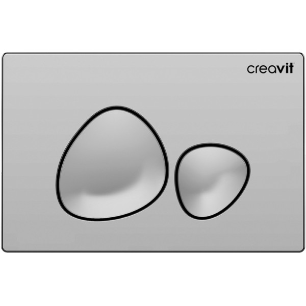 Клавиша смывная Creavit SPA хром глянцевый (GP7004.00) Клавиша смывная Creavit SPA хром глянцевый (GP7004.00)