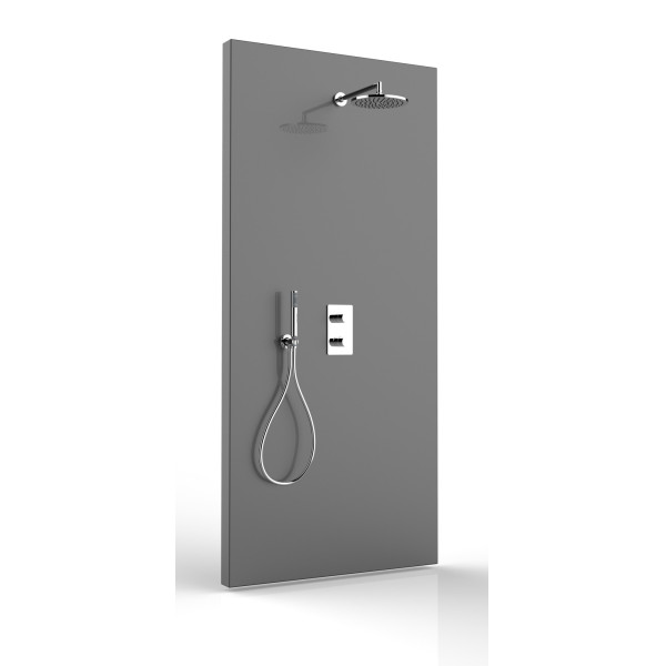 Душевая система Bossini Cosmo смеситель, верхний душ 230 мм ручной душ ZEN, шланг 150 см хром (M00753.030) Душевая система Bossini Cosmo смеситель, верхний душ 230 мм ручной душ ZEN, шланг 150 см хром (M00753.030)