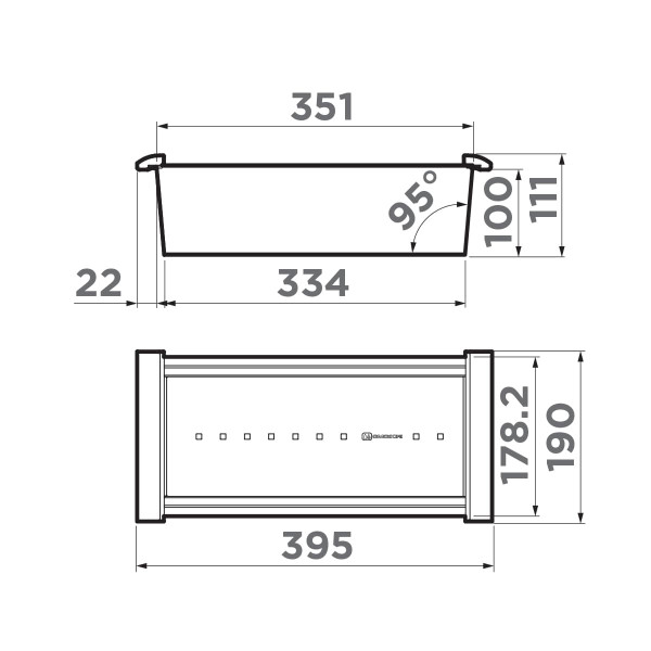 Коландер Omoikiri CO-05-IN 395х190х111 сталь нержавеющая (4999036) Коландер Omoikiri CO-05-IN 395х190х111 сталь нержавеющая (4999036)