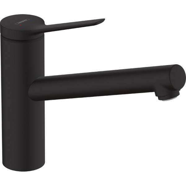 Смеситель для кухни Hansgrohe Zesis M черный (74802670)