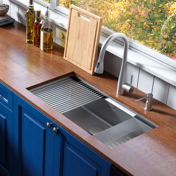 Мойка для кухни врезная Lemark Tabaga 820 820x440 сталь (9937133) Мойка для кухни врезная Lemark Tabaga 820 820x440 сталь (9937133)
