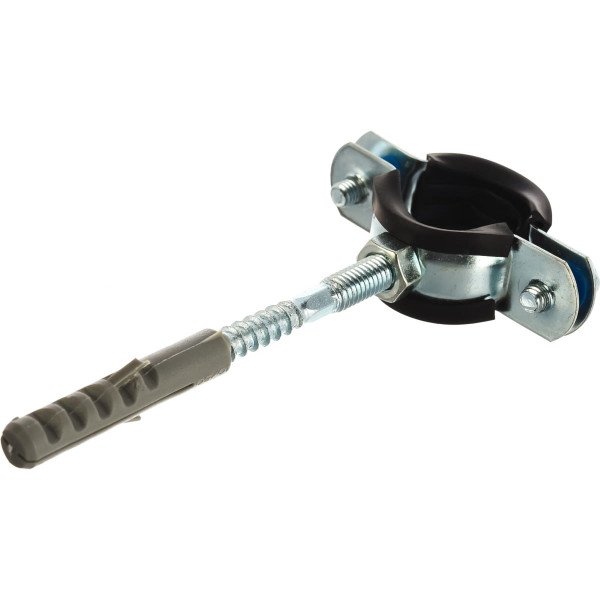 Хомут Stout для труб со шпилькой и дюбелем 3/4" 25-29 мм (SAC-0020-100034) Хомут Stout для труб со шпилькой и дюбелем 3/4" 25-29 мм (SAC-0020-100034)