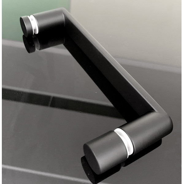 Душевой уголок ABBER Schwarzer Diamant 100*100 стекло прозрачное, профиль черный (AG0110B) Душевой уголок ABBER Schwarzer Diamant 100*100 стекло прозрачное, профиль черный (AG0110B)