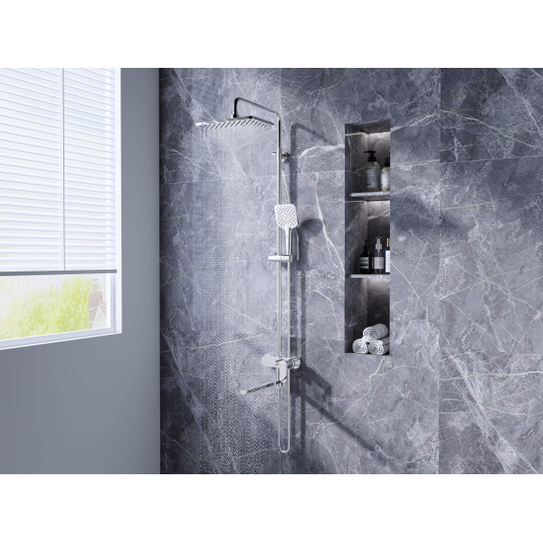 Душевая система Aquatek Ника хром (AQ2840CR)