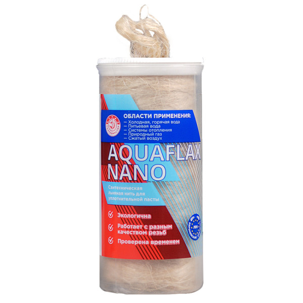 Нить льняная сантехническая ЕВРО 80 г стакан Aquaflax nano 04129 Сантехмастергель (4630009041290) Нить льняная сантехническая ЕВРО 80 г стакан Aquaflax nano 04129 Сантехмастергель (4630009041290)