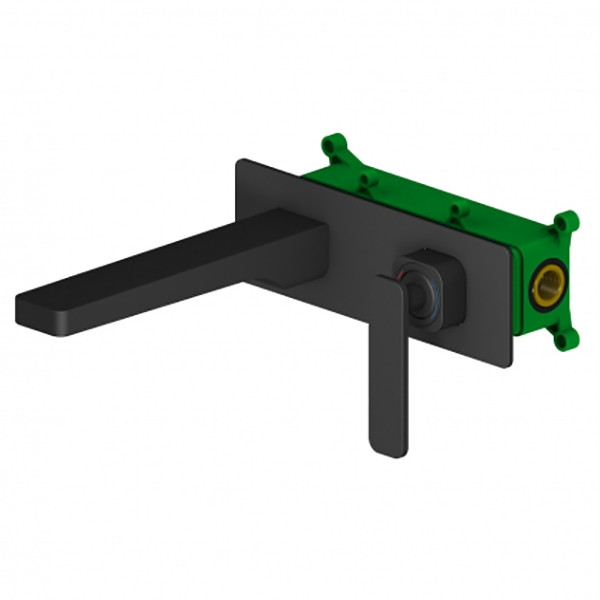Смеситель для раковины Timo встраиваемый Torne черный (4371/03SM)