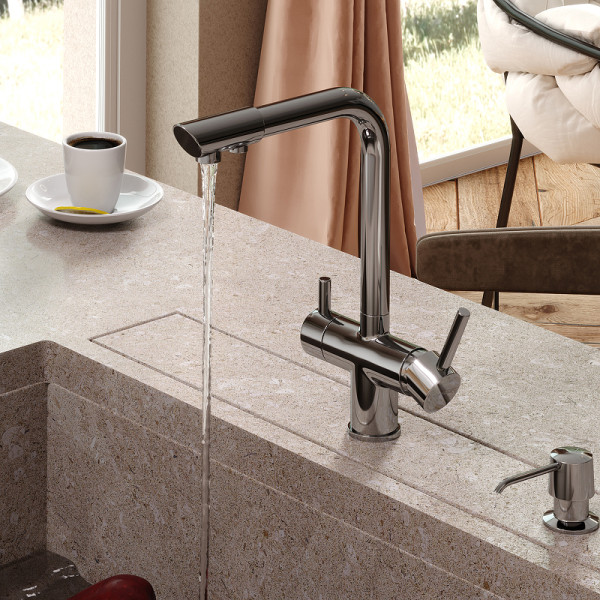 Смеситель для кухни WasserKRAFT хром (A8317) Смеситель для кухни WasserKRAFT хром (A8317)