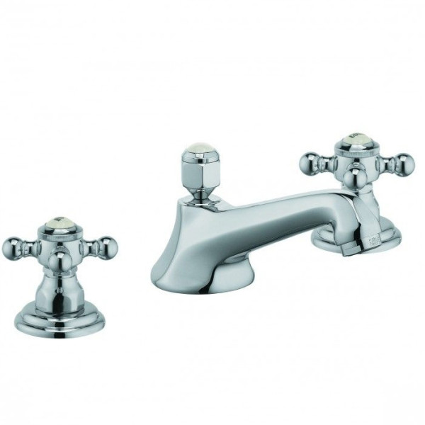 Смеситель для раковины Kludi 1926 хром, донный клапан (510460520) Смеситель для раковины Kludi 1926 хром, донный клапан (510460520)