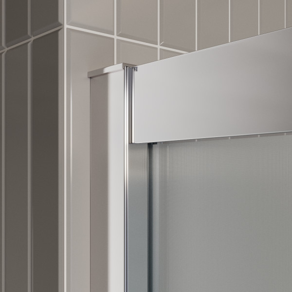 Душевые двери BelBagno Luce 120x195 стекло матовое, профиль хром (LUCE-BF-1-120-P-Cr) Душевые двери BelBagno Luce 120x195 стекло матовое, профиль хром (LUCE-BF-1-120-P-Cr)