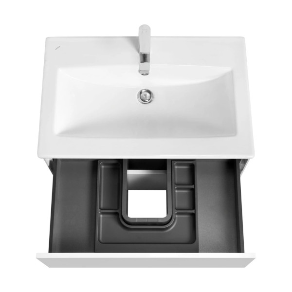 Тумба-умывальник Aquaton Сохо 75 Белый глянец /1WH501619 РаковинаЭлина 75 (1A2581K2AJ010)