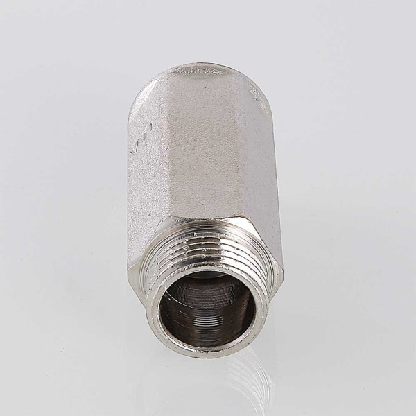 Удлинитель шестигранный 1/2"х30 мм. Valtec (никель) (VTr.197.N.0430) Удлинитель шестигранный 1/2"х30 мм. Valtec (никель) (VTr.197.N.0430)