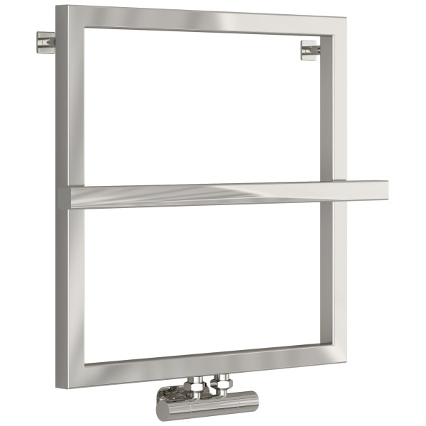 Полотенцесушитель водяной Сунержа Штиль EU50+ 530х530 хром EU50 (00-0256-5353)