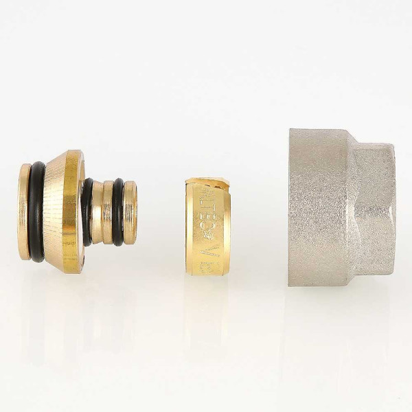 Переход коллекторный 16(2,0)*3/4"(18) (евроконус) Valtec для м/п трубы (VT.4420.NVE.16) Переход коллекторный 16(2,0)*3/4"(18) (евроконус) Valtec для м/п трубы (VT.4420.NVE.16)