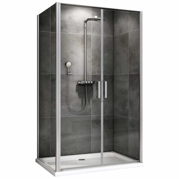 Душевой уголок Abber Sonnenstrand 100x100 стекло прозрачное, профиль профиль хром (AG04100C-S100) Душевой уголок Abber Sonnenstrand 100x100 стекло прозрачное, профиль профиль хром (AG04100C-S100)