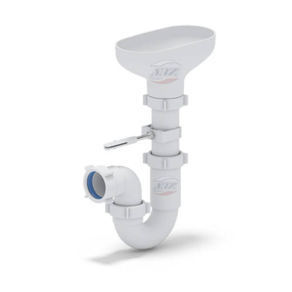 Сифон 40 мм. трубный АНИ с разрывом струи АНИ пласт (DR0100) Сифон 40 мм. трубный АНИ с разрывом струи АНИ пласт (DR0100)