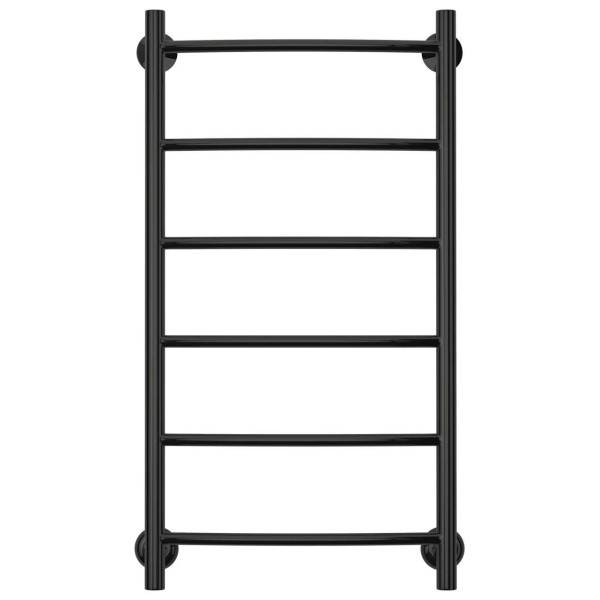 Полотенцесушитель водяной Стилье Версия-Н2 800х400 (6) Г 18 черный (17622-8040)