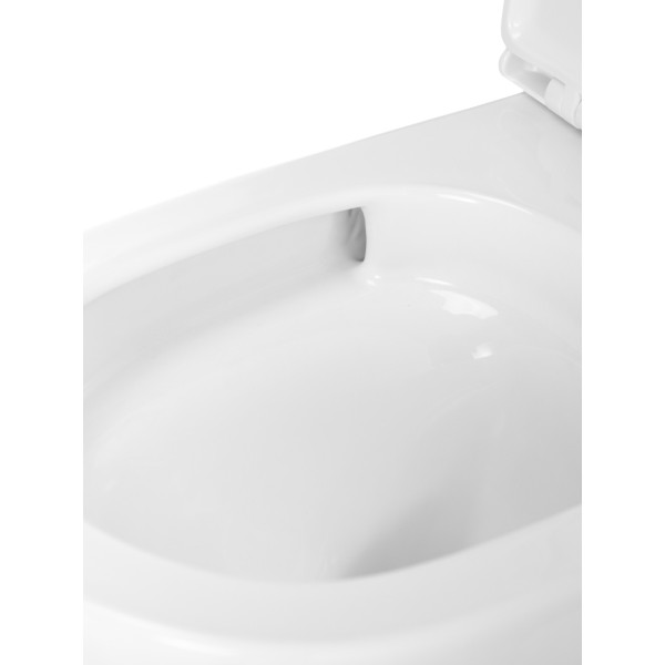 Унитаз подвесной BelBagno Этна безободковый с сиденьем soft close белый (BB008CH-TOR/SC) Унитаз подвесной BelBagno Этна безободковый с сиденьем soft close белый (BB008CH-TOR/SC)