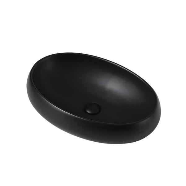 Раковина накладная ABBER Bequem 60x40,5 черная (AC2102MB) Раковина накладная ABBER Bequem 60x40,5 черная (AC2102MB)