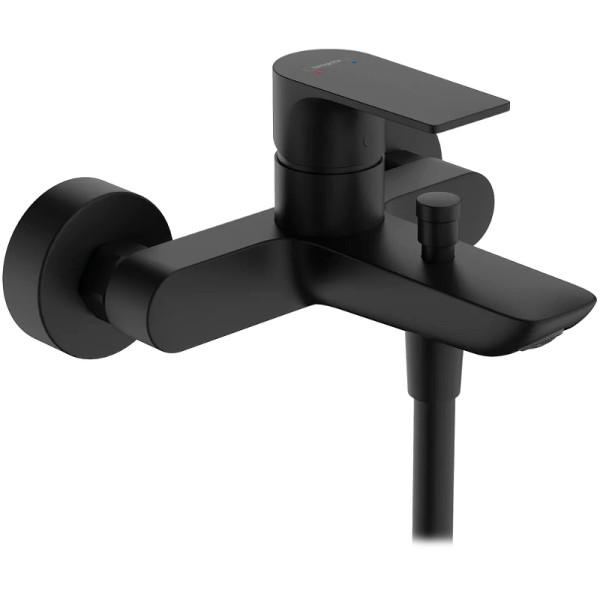 Смеситель для ванны Hansgrohe Rebris E черный (72450670)