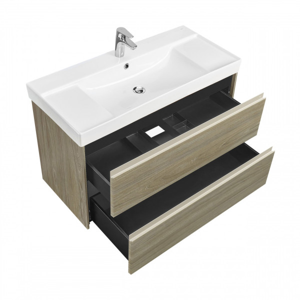 Тумба подвесная Roca Ona 985x450x565 темный вяз (A857616511)