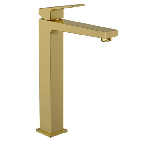 Смеситель для раковины Vitra Minimax Square золотой (A4372425EXP)
