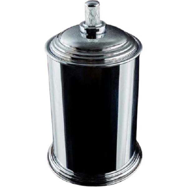 Ведро для мусора Boheme Murano Cristal 27x27x36 хром (10907-CRST-CH) Ведро для мусора Boheme Murano Cristal 27x27x36 хром (10907-CRST-CH)
