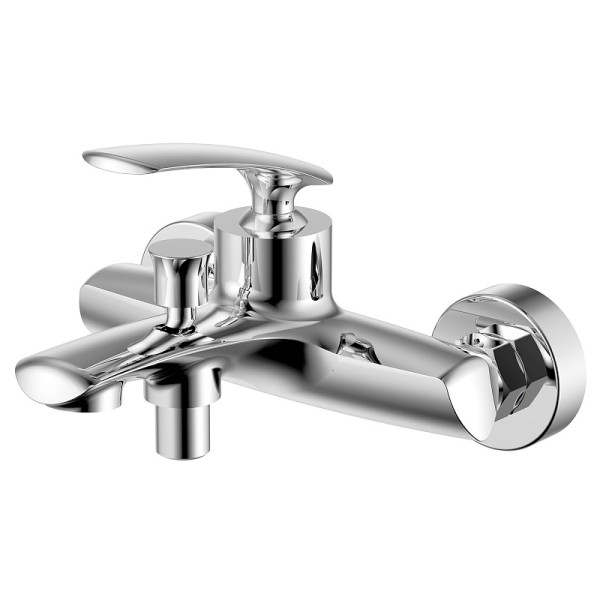 Смеситель для ванны и душа Azario Reuleaux с душевым комплектом хром (AZ-VWF238296C)