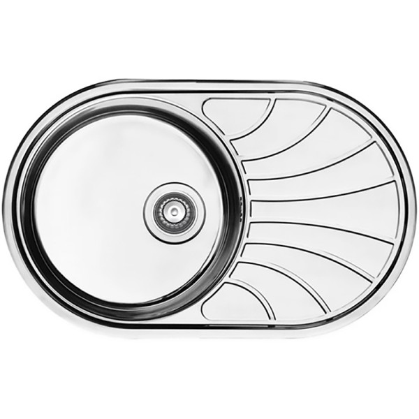 Мойка для кухни врезная Iddis Suno S 77x48 с сифоном нержавеющая сталь шелк (SUN77SDi77S) Мойка для кухни врезная Iddis Suno S 77x48 с сифоном нержавеющая сталь шелк (SUN77SDi77S)