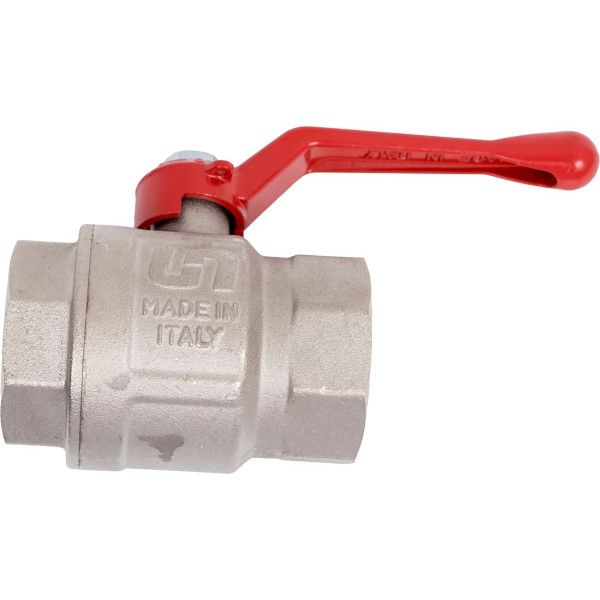 Кран 1 1/4" ВВ шаровый Uni-Fitt Etalon (ГОСТ, красная ручка) 110L5000 Кран 1 1/4" ВВ шаровый Uni-Fitt Etalon (ГОСТ, красная ручка) 110L5000