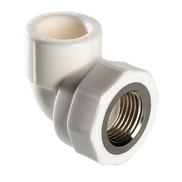 Угольник переходной PP-R 20*1/2"В VALTEC (латунь, белый) VTp.752.0.02004 Угольник переходной PP-R 20*1/2"В VALTEC (латунь, белый) VTp.752.0.02004