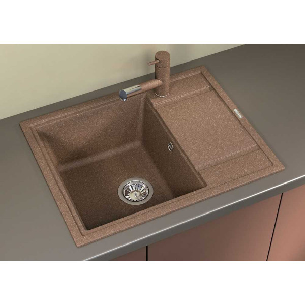 Мойка для кухни Florentina Липси 650 65х51 (Fg, Бежевый) Мойка для кухни Florentina Липси 650 65х51 (Fg, Бежевый)