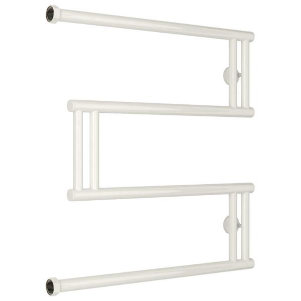 Полотенцесушитель водяной Сунержа High-Tech model M+ 600х600 белый (12-4050-6060)