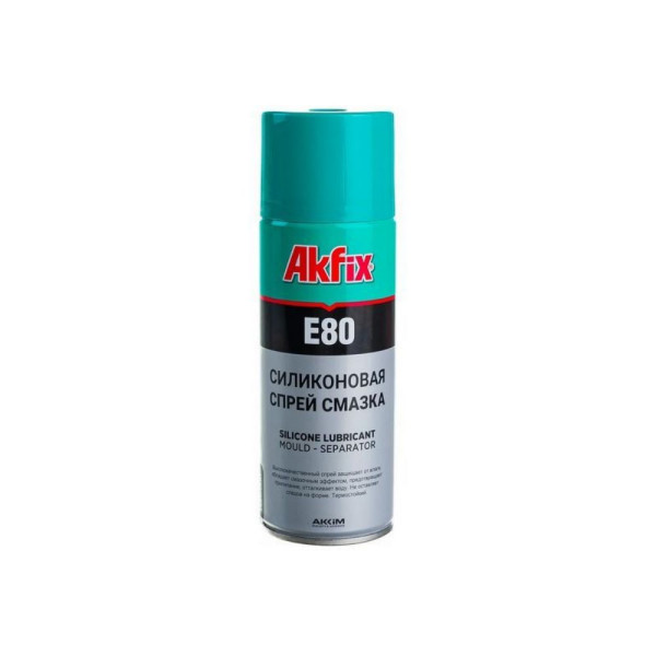 Смазка силиконовая Akfix E80, 400 мл. (YA140)