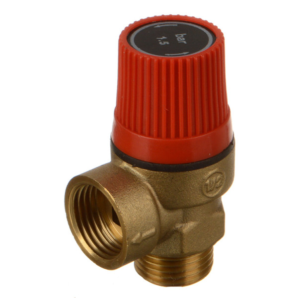 Клапан предохранительный 1/2"ВН TeRma 1,5 бар (34001) Клапан предохранительный 1/2"ВН TeRma 1,5 бар (34001)