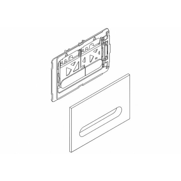 Клавиша смывная BelBagno Prospero белая (BB004-PR-BIANCO)