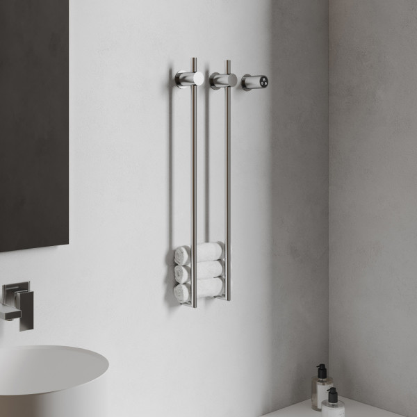 Полотенцесушитель электрический Abber Charme 345x800 хром (AH4002)