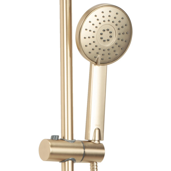 Душевая система с изливом Rea Luis Gold mat (REA-P7051)