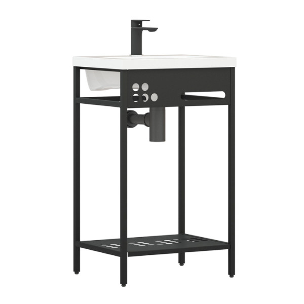 Тумба напольная Melodia Металлика 50 (Фостер/Como 50) металл черная (MFR80099BK) Тумба напольная Melodia Металлика 50 (Фостер/Como 50) металл черная (MFR80099BK)