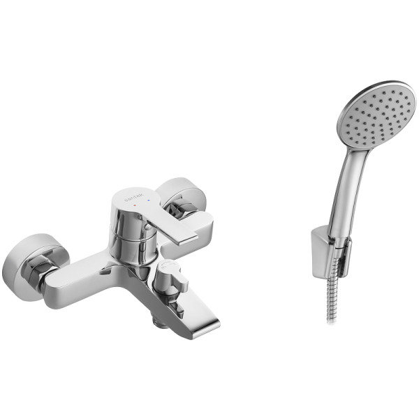 Смеситель для ванны и душа Santek Найра с душевым комплектом хром (WH5A10001C001)