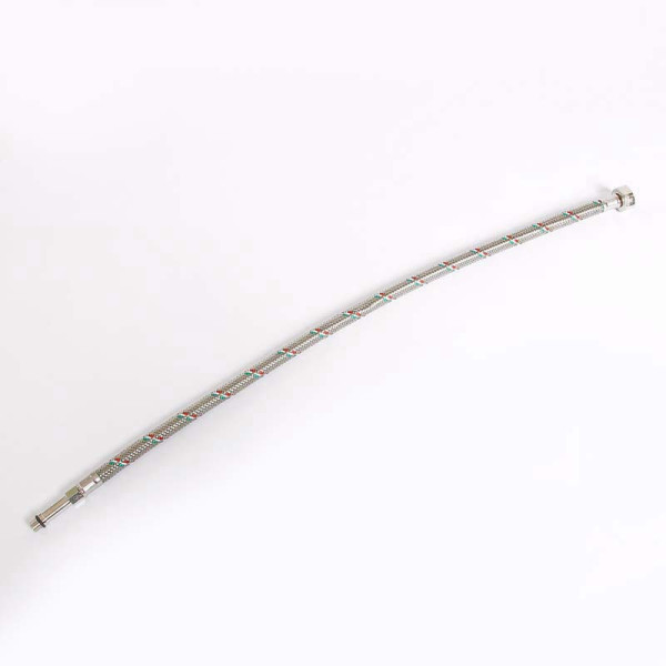 Подводка гибкая для смесителя Uni-Fitt 600 мм 1/2"*МL10х1 удл. штуцер DN 8 оплётка из нерж. стали (503S2806)