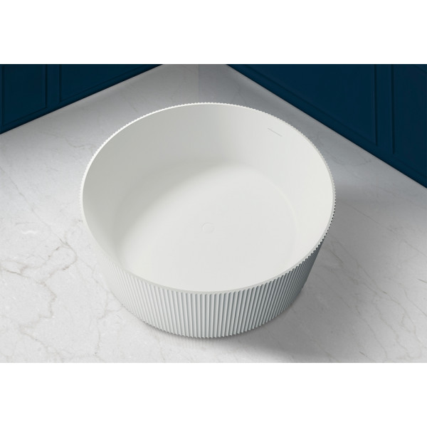 Ванна из искусственного камня Abber Stein 150x150 белая матовая (AS9679)