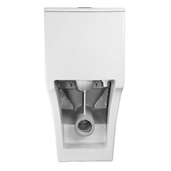 Унитаз напольный Azario Stoun 405x750x780 с сиденьем с микролифтом белый (AZ-1109)