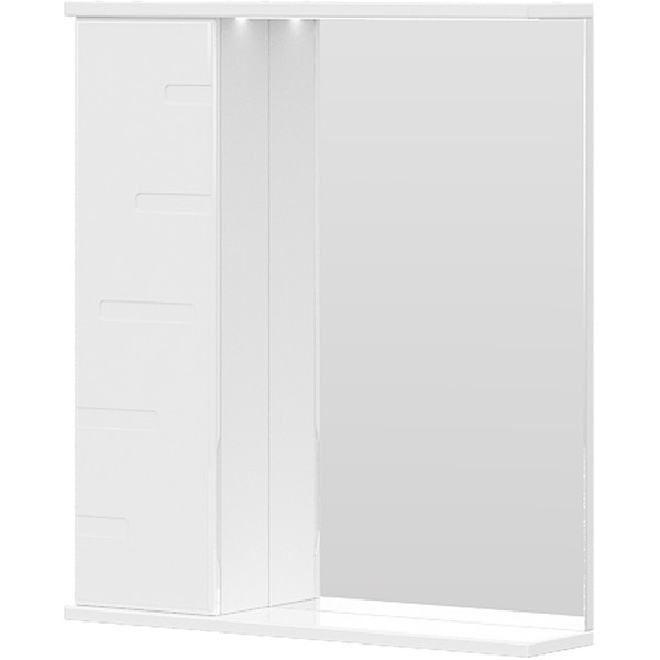 Шкаф зеркальный Volna Joli 500x700 белый (zsJOLI50.L-01)