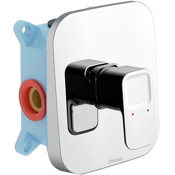 Смеситель для душа Ravak 10° TD 066.00 для R-box внешняя часть хром (X070071)