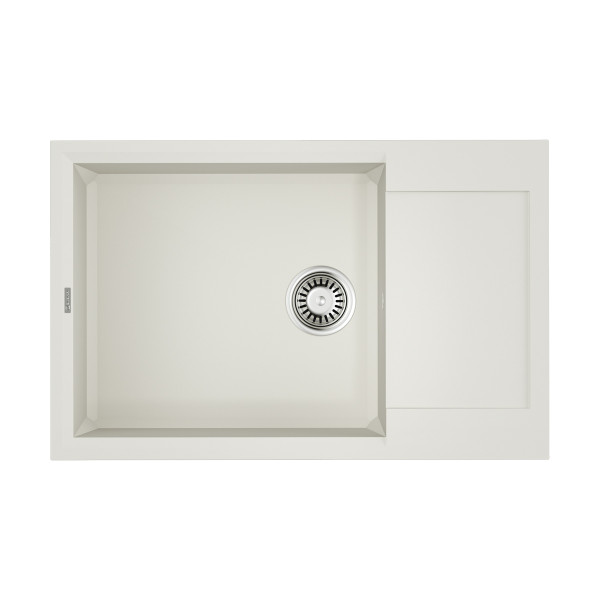 Мойка для кухни врезная Omoikiri Sakaime 78-LB-WH Tetogranit/белый (4993903)