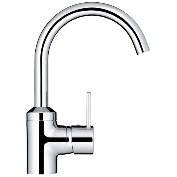 Смеситель для раковины Kludi Zenta хром, донный клапан (382550575)